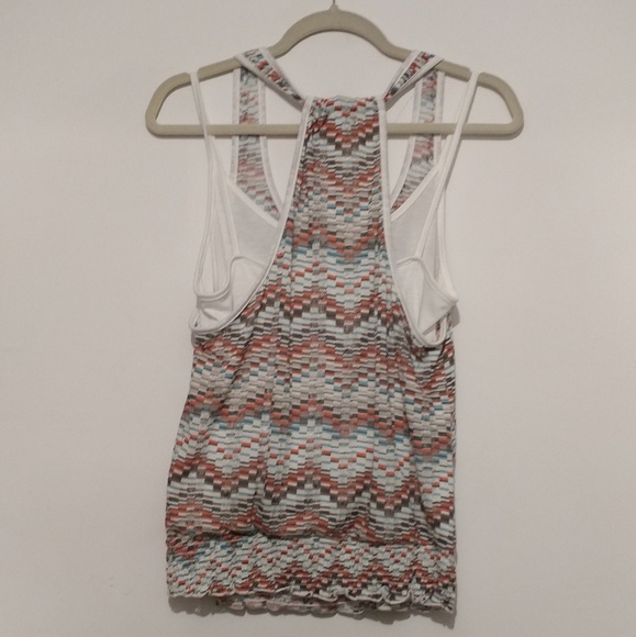 Multi colored knit tank top - Picture 2 of 8